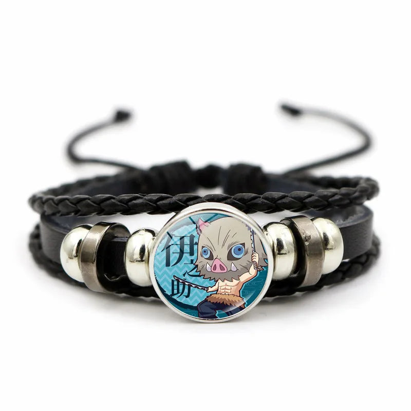 PULSERAS Demon Slayer Tanjiro Nidouzi Inosuke Zenizu