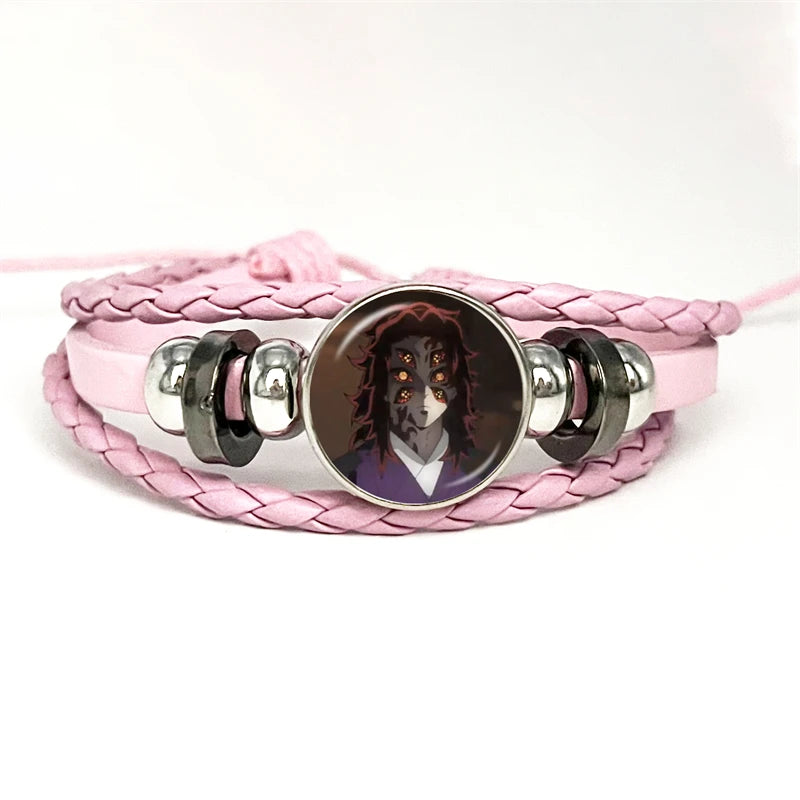 PULSERA Demon Slayer Piel Rosa