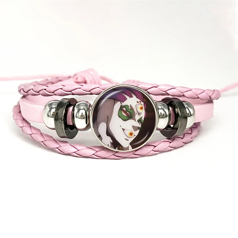 PULSERA Demon Slayer Piel Rosa