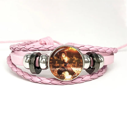 PULSERA Demon Slayer  Piel Rosa