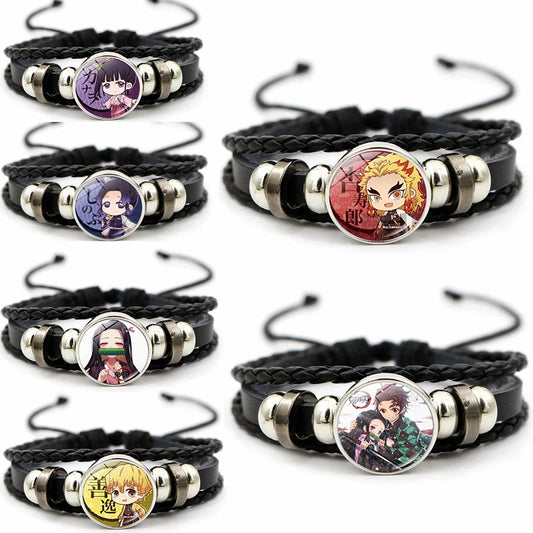 PULSERAS Demon Slayer Tanjiro Nidouzi Inosuke Zenizu