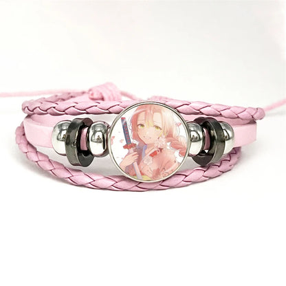 PULSERA Demon Slayer  Piel Rosa